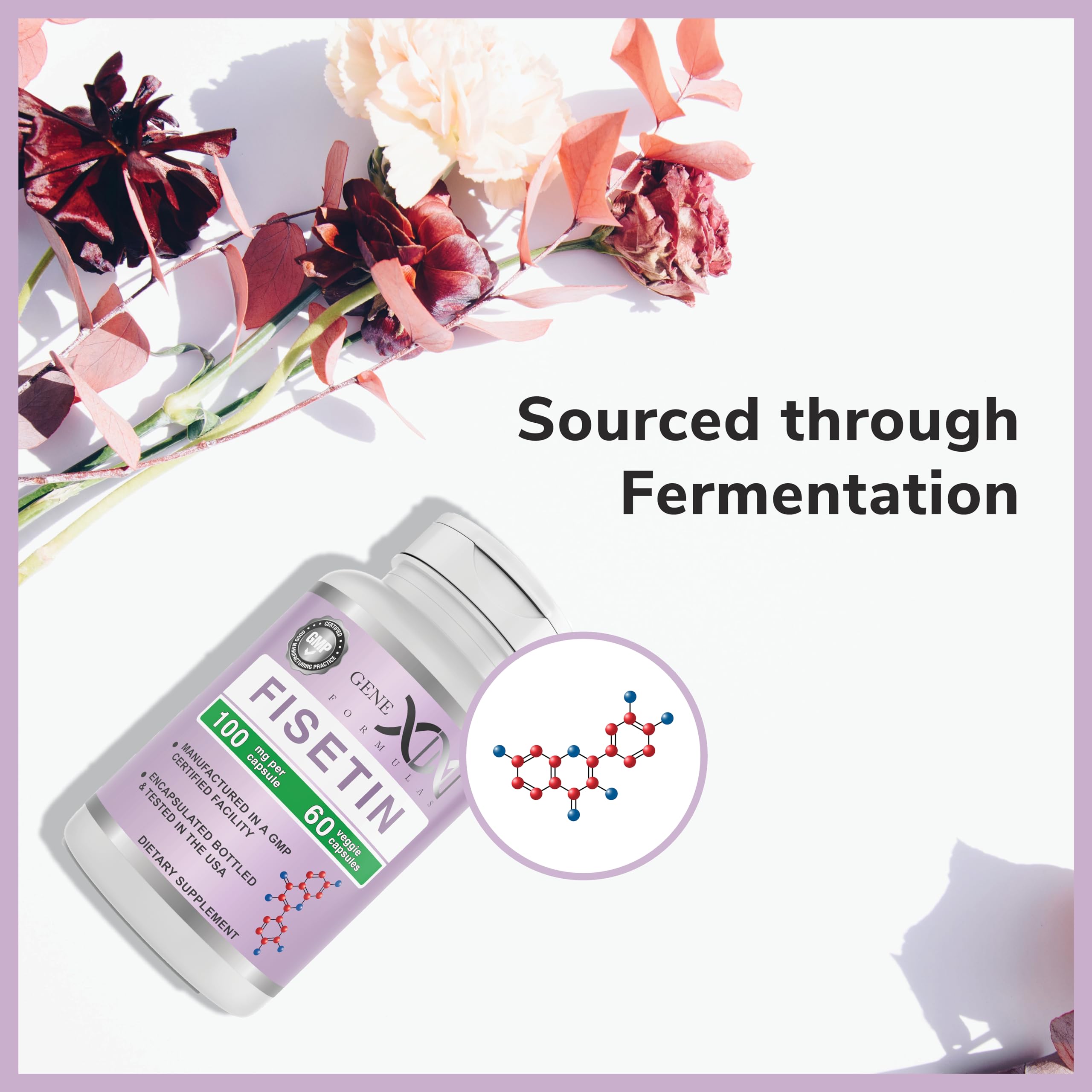 Foto 5 | Suplemento Genex Formulas Fisetin 100 Mg 60 Cápsulas - Venta Internacional.