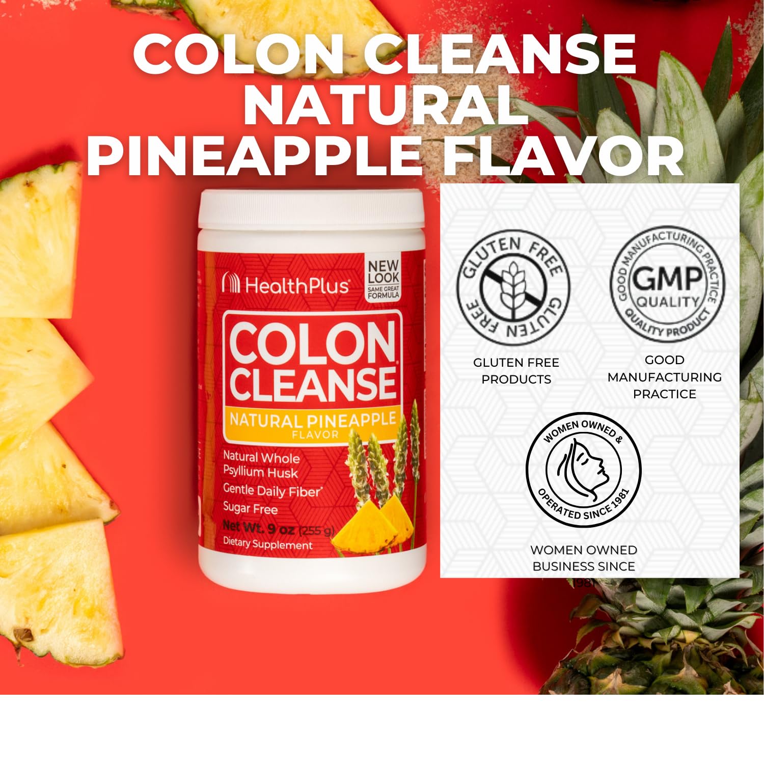 Foto 4 pulgar | Supplement Health Plus Colon Cleanse, Sabor A Piña, 250 Ml - Venta Internacional.