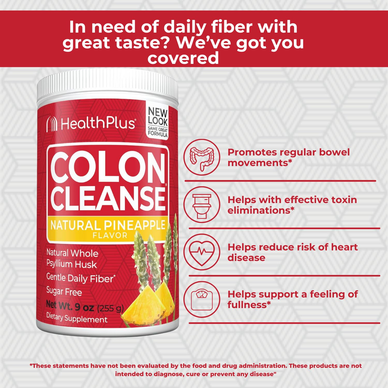 Foto 5 pulgar | Supplement Health Plus Colon Cleanse, Sabor A Piña, 250 Ml - Venta Internacional.