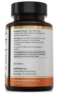 Foto 2 | Suplemento Florida Herbal Pharmacy, Cápsulas De Albaricoque, 120 X 500 Mg - Venta Internacional.