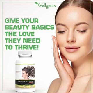 Foto 2 | Suplemento Wellgenix Purvana Max Para Cabello, Piel Y Uñas 90 Cápsulas - Venta Internacional.