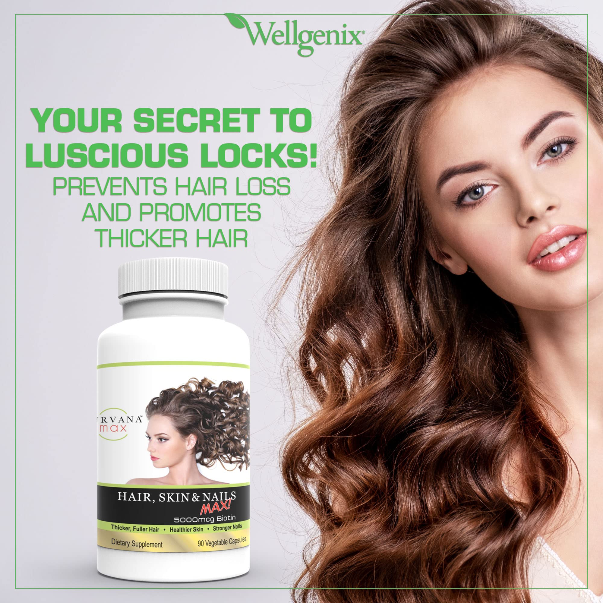 Foto 4 | Suplemento Wellgenix Purvana Max Para Cabello, Piel Y Uñas 90 Cápsulas - Venta Internacional.