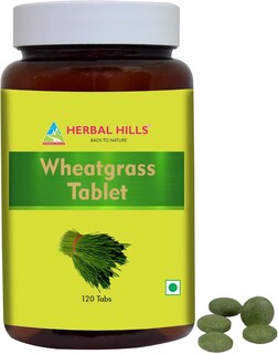 Foto 1 | Suplemento Herbal Hills, Tabletas De Pasto De Trigo, 120 Tabletas - Venta Internacional.