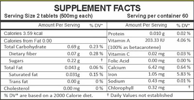 Foto 4 | Suplemento Herbal Hills, Tabletas De Pasto De Trigo, 120 Tabletas - Venta Internacional.