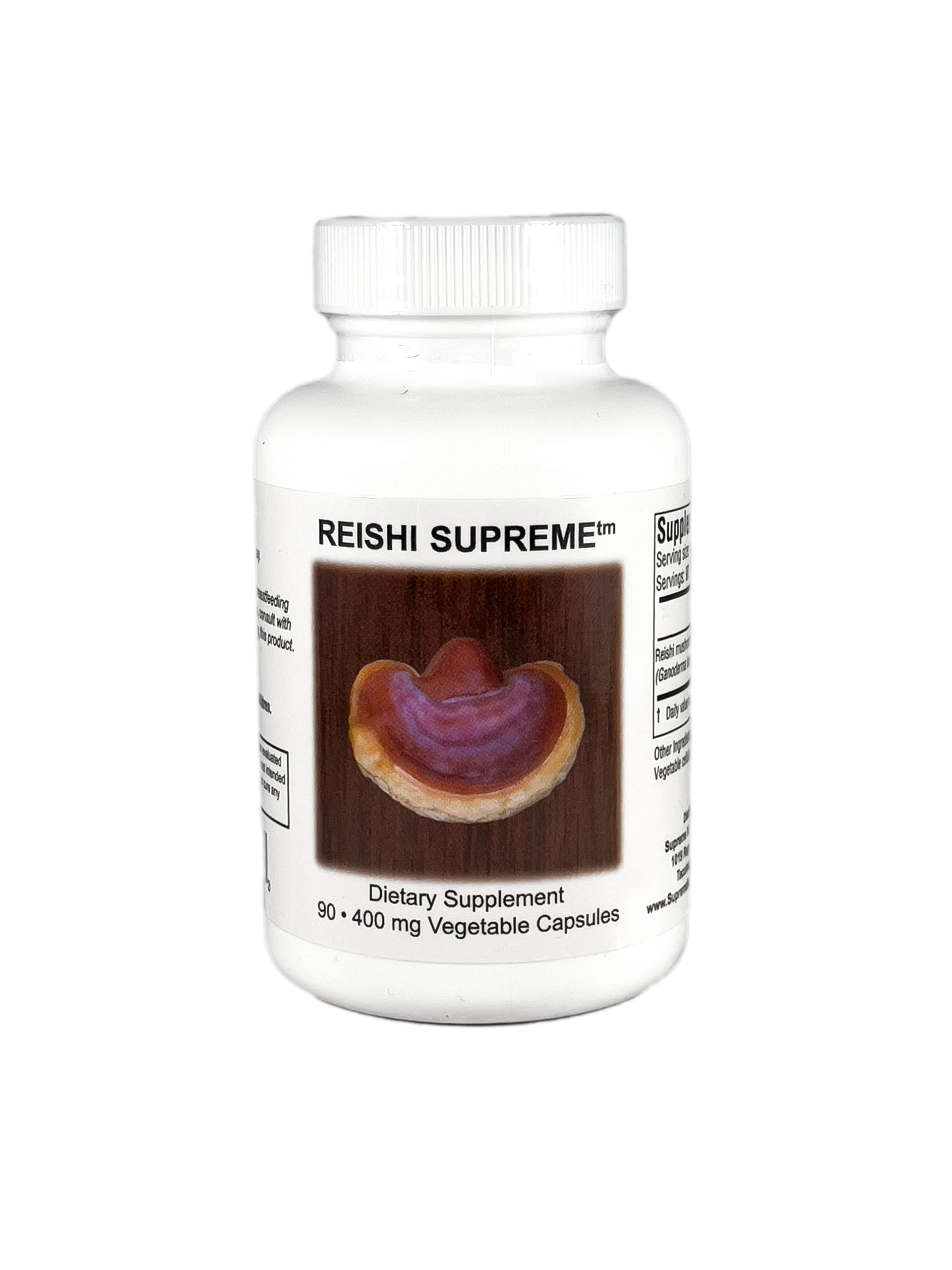 Foto 2 pulgar | Cápsulas Reishi Supreme Ling Zhi De Supreme Nutrition 90 - Venta Internacional.
