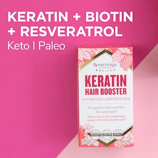 Foto 4 | Potenciador Capilar Con Queratina Supplement Reserveage Nutrition, 60 Cápsulas - Venta Internacional.