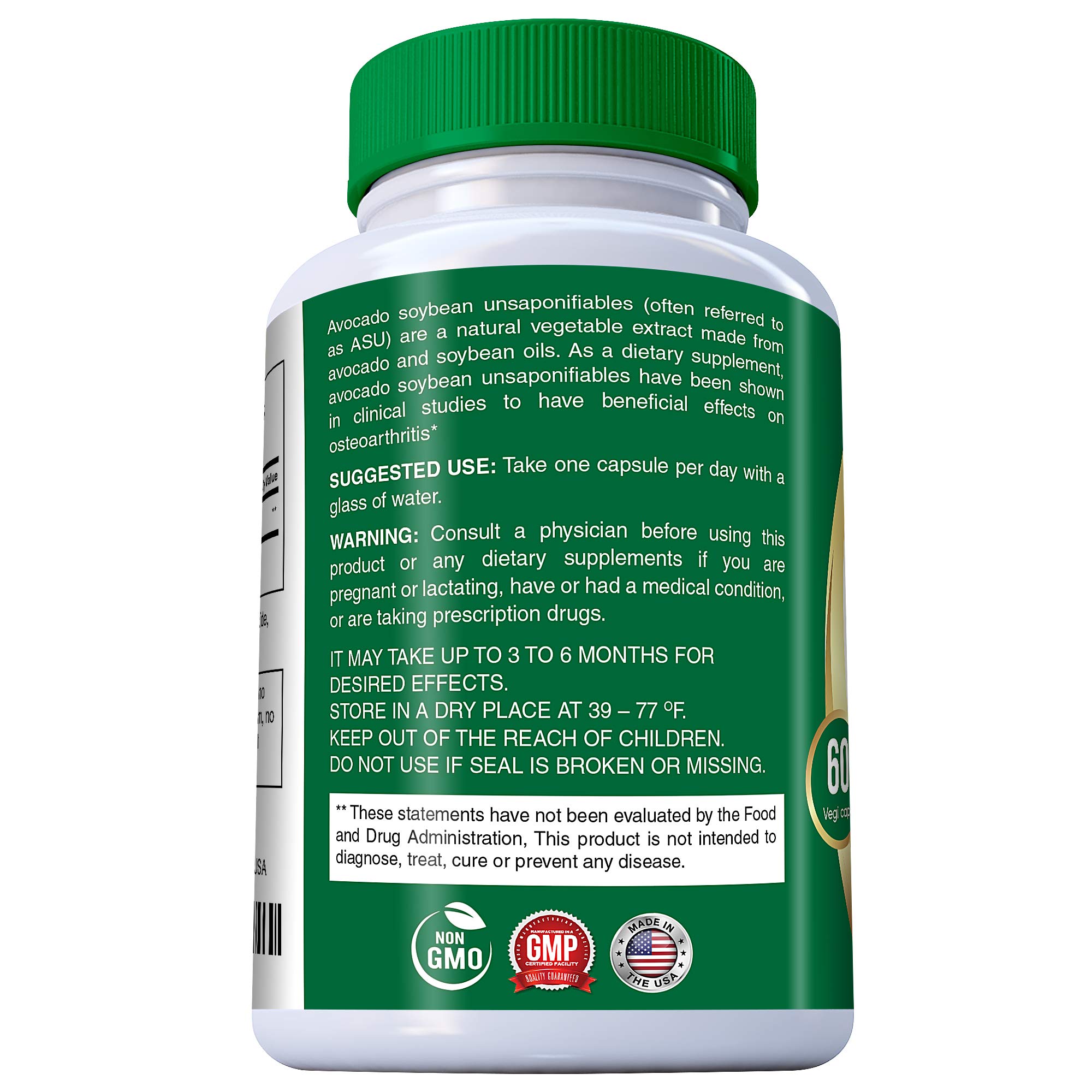 Foto 4 pulgar | Suplemento Insaponificables De Soja Y Aguacate N'more 400 Mg X 60 - Venta Internacional.