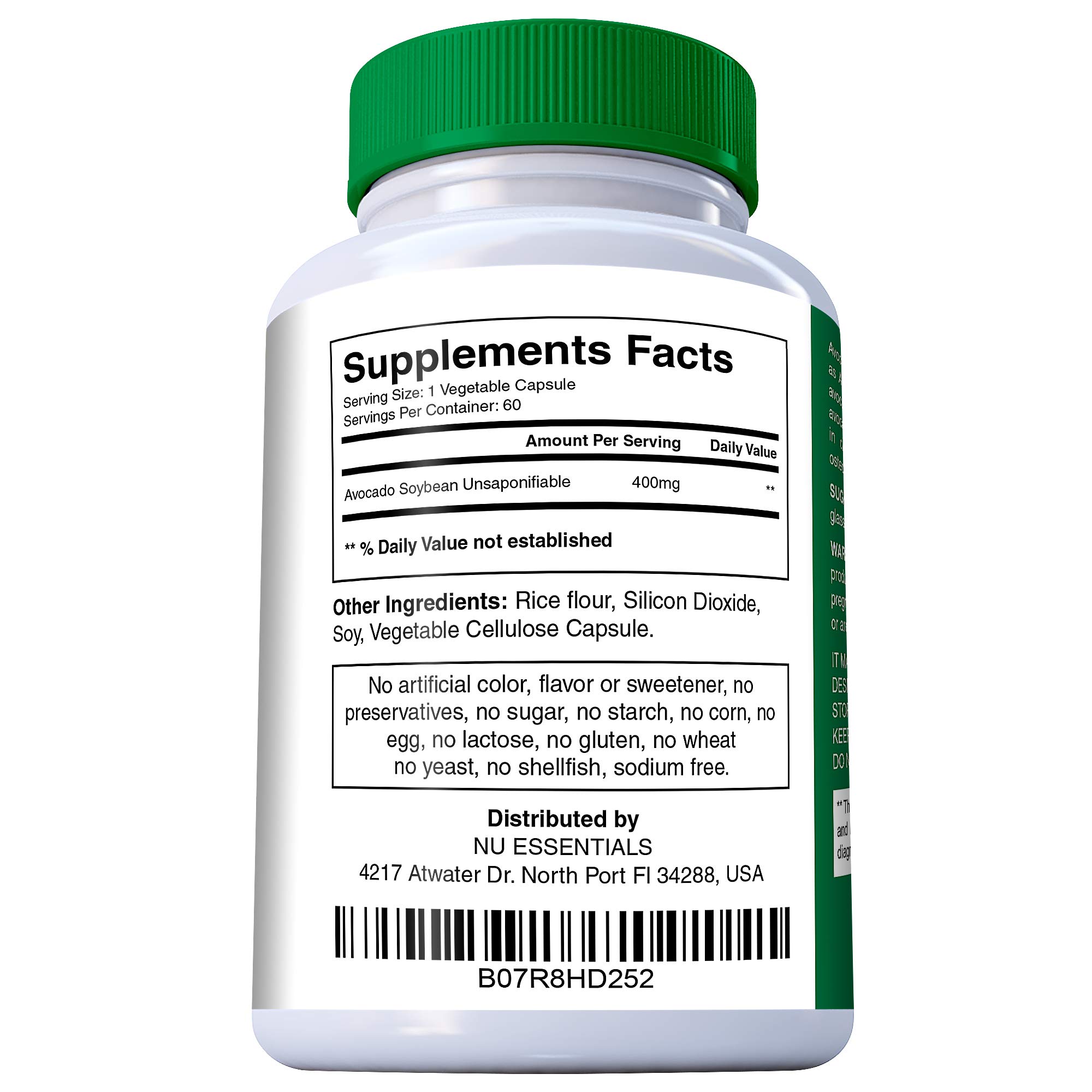 Foto 5 pulgar | Suplemento Insaponificables De Soja Y Aguacate N'more 400 Mg X 60 - Venta Internacional.
