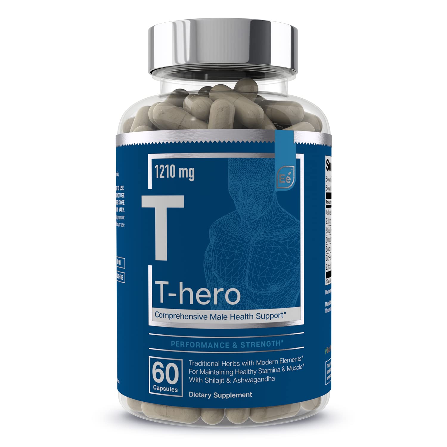 Foto 2 pulgar | Suplemento Essential Elements T-hero Male Health Support - Venta Internacional.