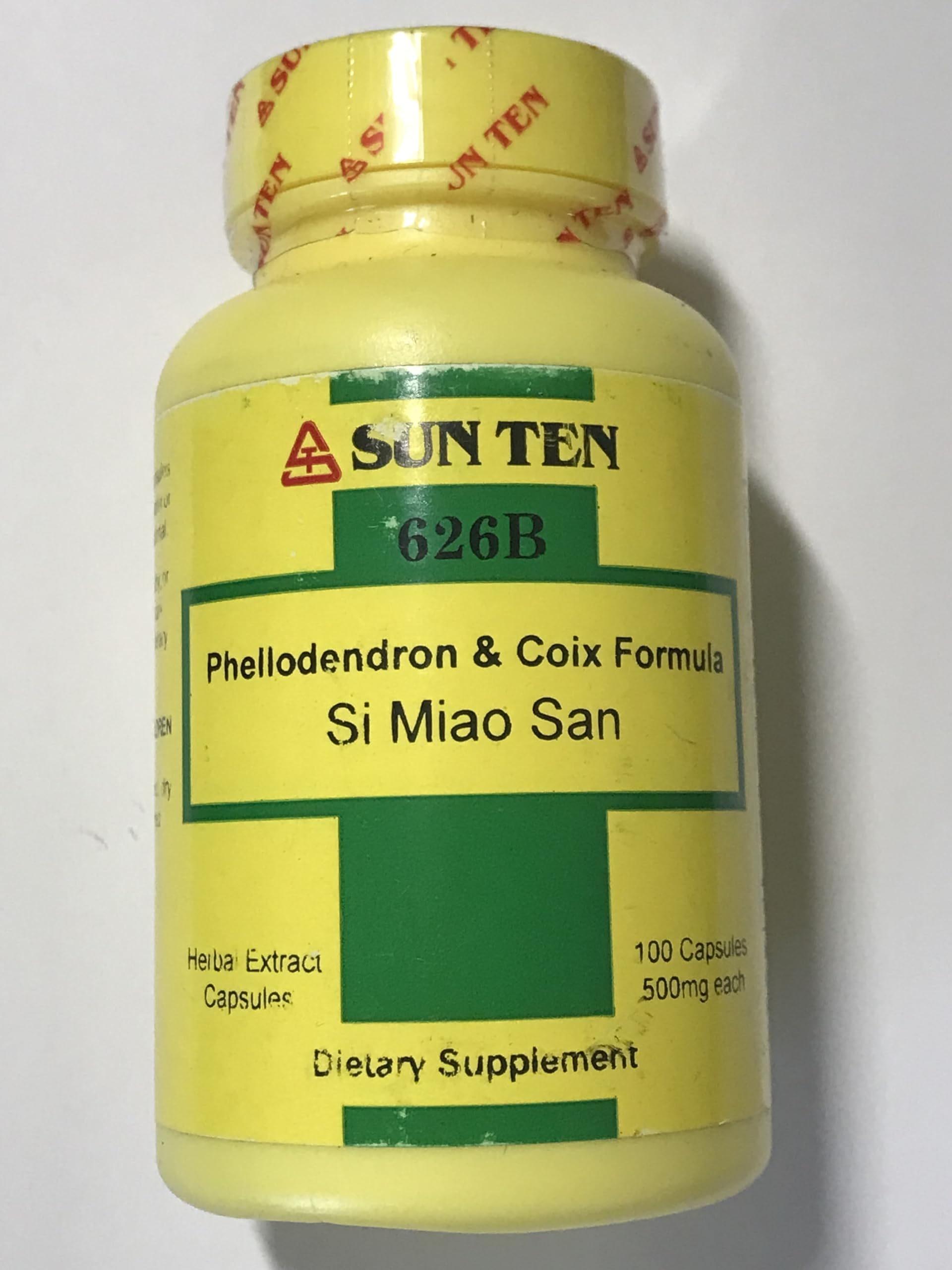 Foto 2 pulgar | Cápsulas Sun Ten Phellodendron & Coix Formula Si Miao San - Venta Internacional.
