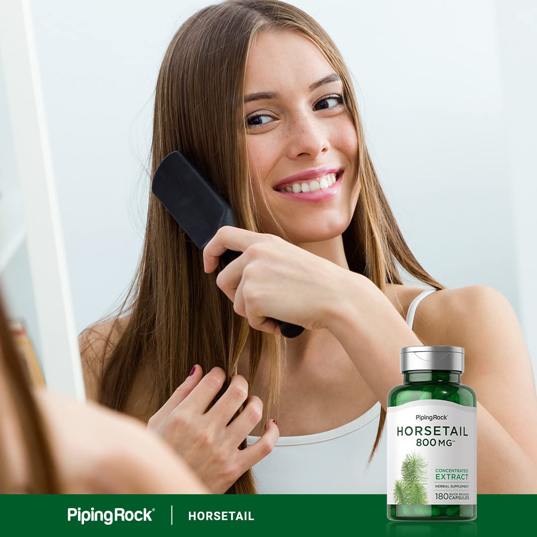 Foto 6 | Suplemento Piping Rock Horsetail, Cápsulas De 800 Mg, 180 Unidades - Venta Internacional.