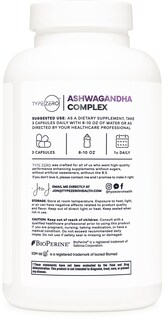 Foto 4 | Suplemento Type Zero Ksm-66 Extracto De Raíz De Ashwagandha 1200 Mg - Venta Internacional.