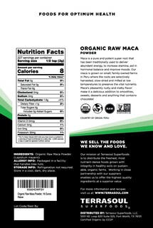Foto 2 | Maca En Polvo Terrasoul Superfoods Organic Raw 2 Kg - Venta Internacional.