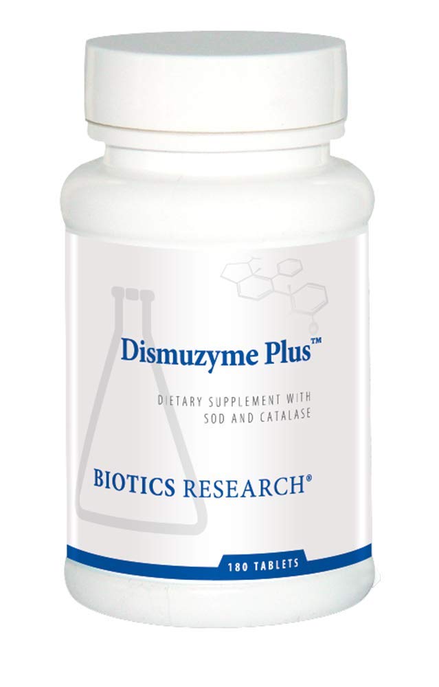 Foto 2 pulgar | Supplement Biotics Research Dismuzyme Plus Con Alto Contenido De Antioxidantes, 18 Tabletas - Venta Internacional.