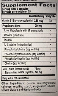 Foto 3 | Suplemento Liverite Liverite Liver Aid Con Cardo Mariano, Paquete De 2, 150 Cápsulas - Venta Internacional.