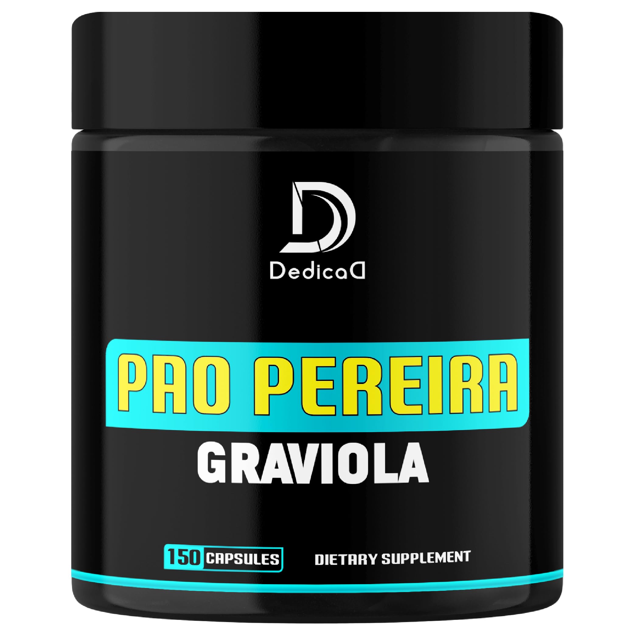 Suplemento Dedicad: Extracto De Corteza De Pao Pereira, 850 Mg, 150 Cápsulas - Venta Internacional.