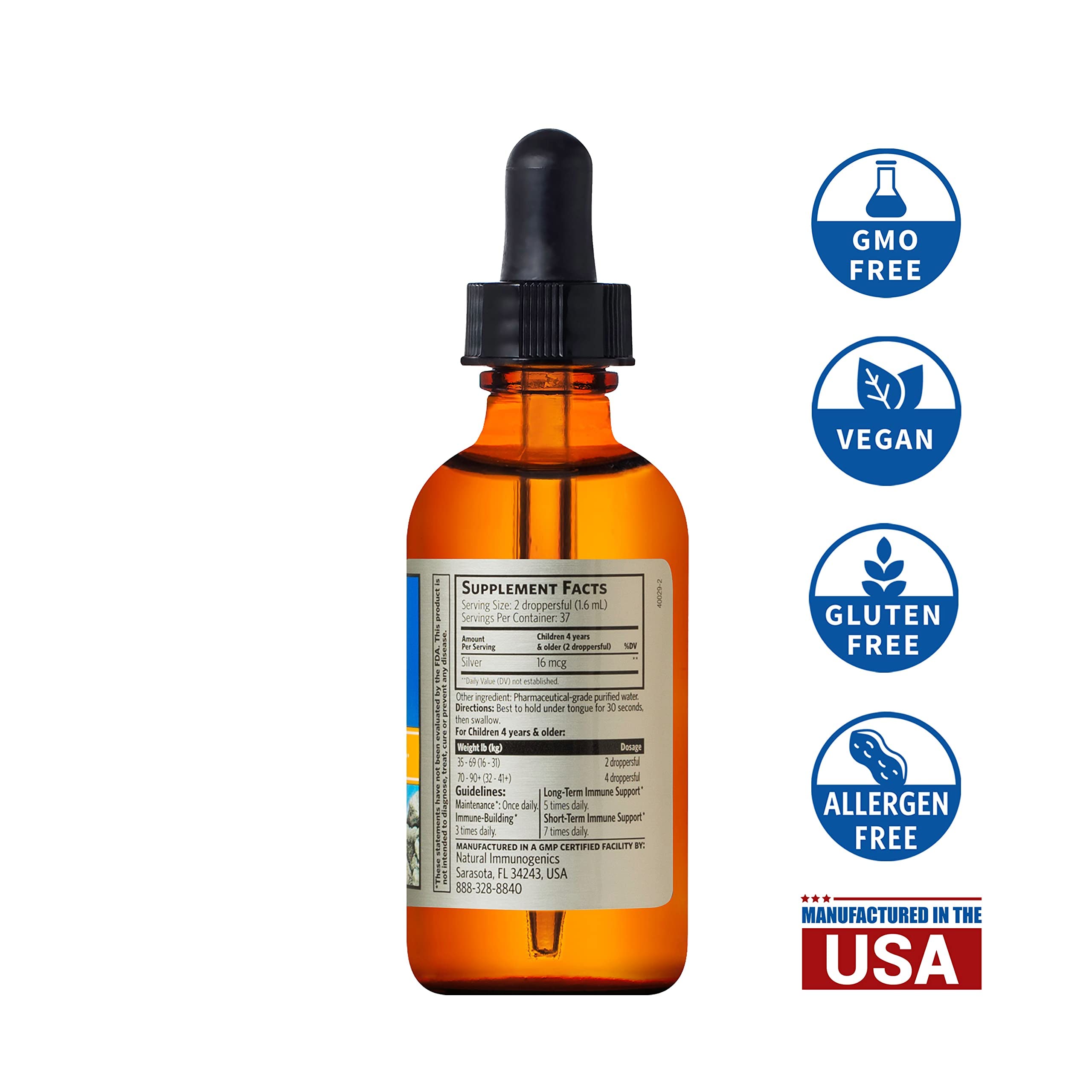 Foto 5 pulgar | Gel De Primeros Auxilios Sovereign Silver Bio-active 60 Ml Para Niños - Venta Internacional.