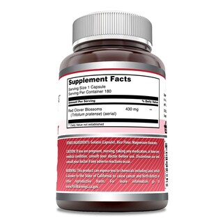 Foto 2 | Suplemento Amazing Formulas Red Clover 430 Mg 180 Cápsulas - Venta Internacional.