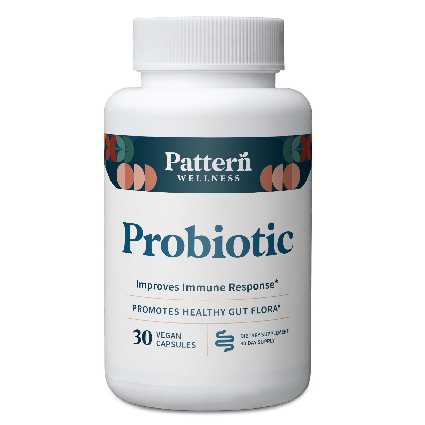 Suplemento Probiótico Pattern Wellness 51b Cfu 30 Comprimidos Veganos - Venta Internacional.