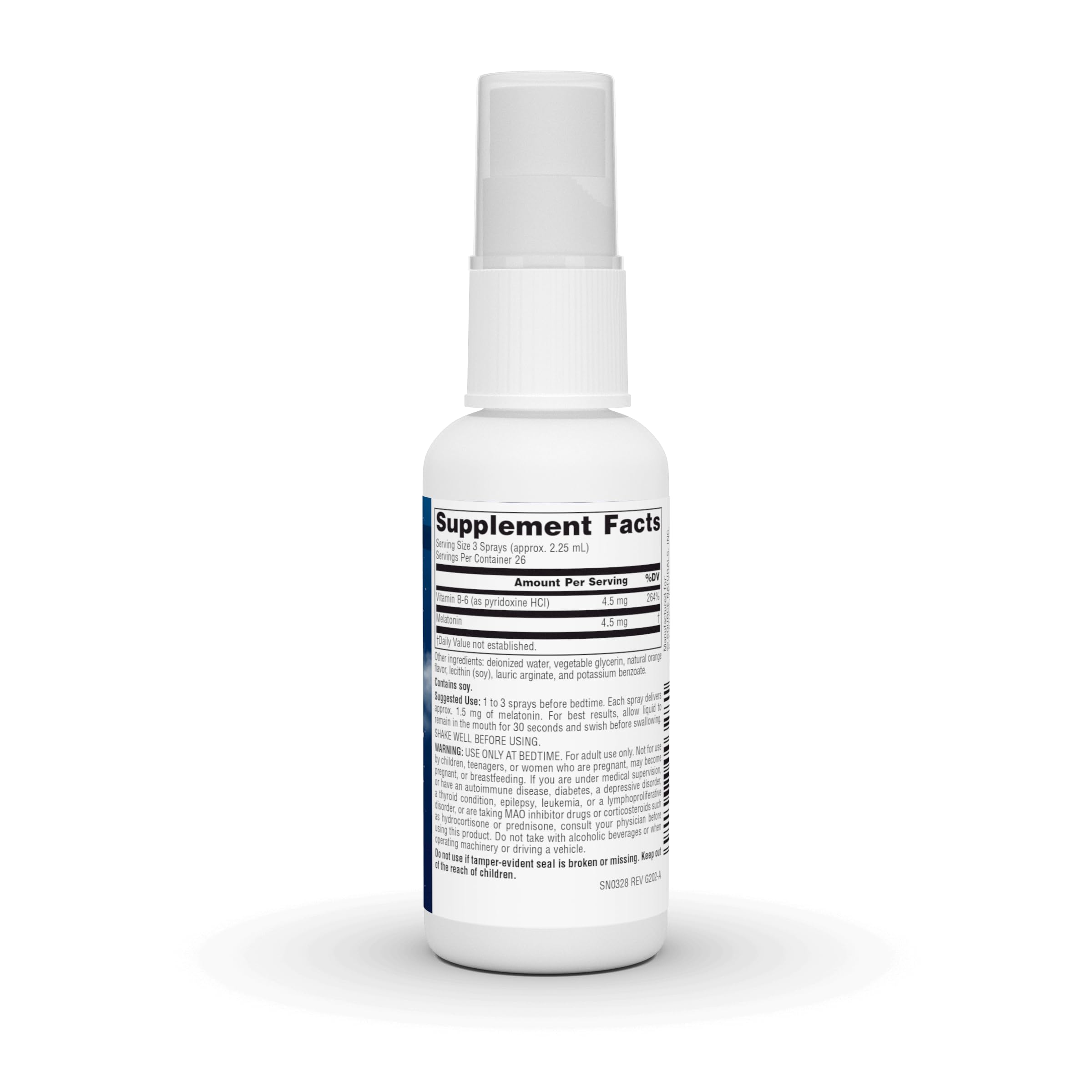 Foto 3 pulgar | Supplement Source Naturals Melatonin Nutraspray, 45 Ml Y 1,5 Mg - Venta Internacional.
