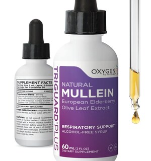 Foto 1 | Sirope Oxygen Nutrition Triguard Mullein Plus 60 Ml - Venta Internacional.
