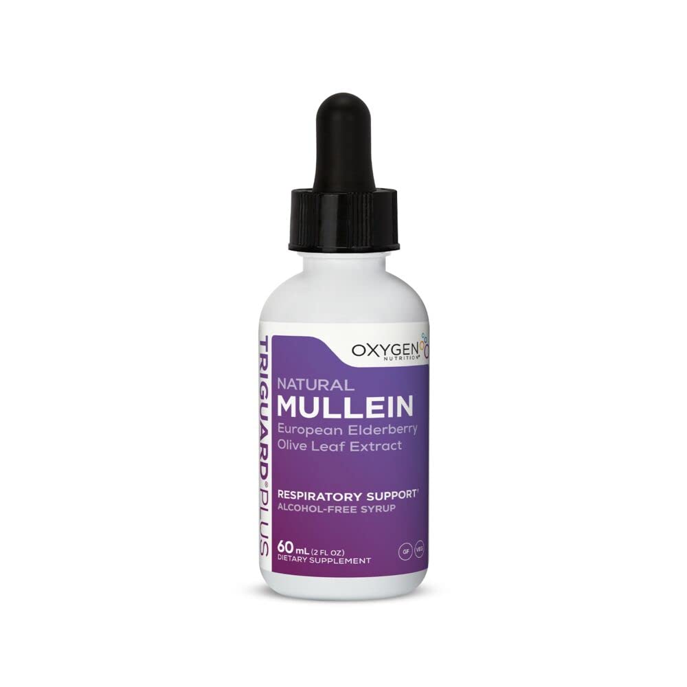Foto 3 pulgar | Sirope Oxygen Nutrition Triguard Mullein Plus 60 Ml - Venta Internacional.
