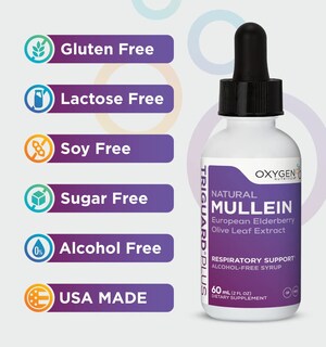 Foto 7 | Sirope Oxygen Nutrition Triguard Mullein Plus 60 Ml - Venta Internacional.