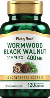 Foto 1 | Suplemento Piping Rock Wormwood Black Walnut 400 Mg 120 Cápsulas - Venta Internacional.