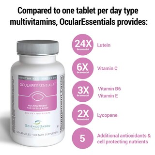 Foto 4 | Suplemento Sciencebased Health Ocular Essentials 60 Cápsulas - Venta Internacional.