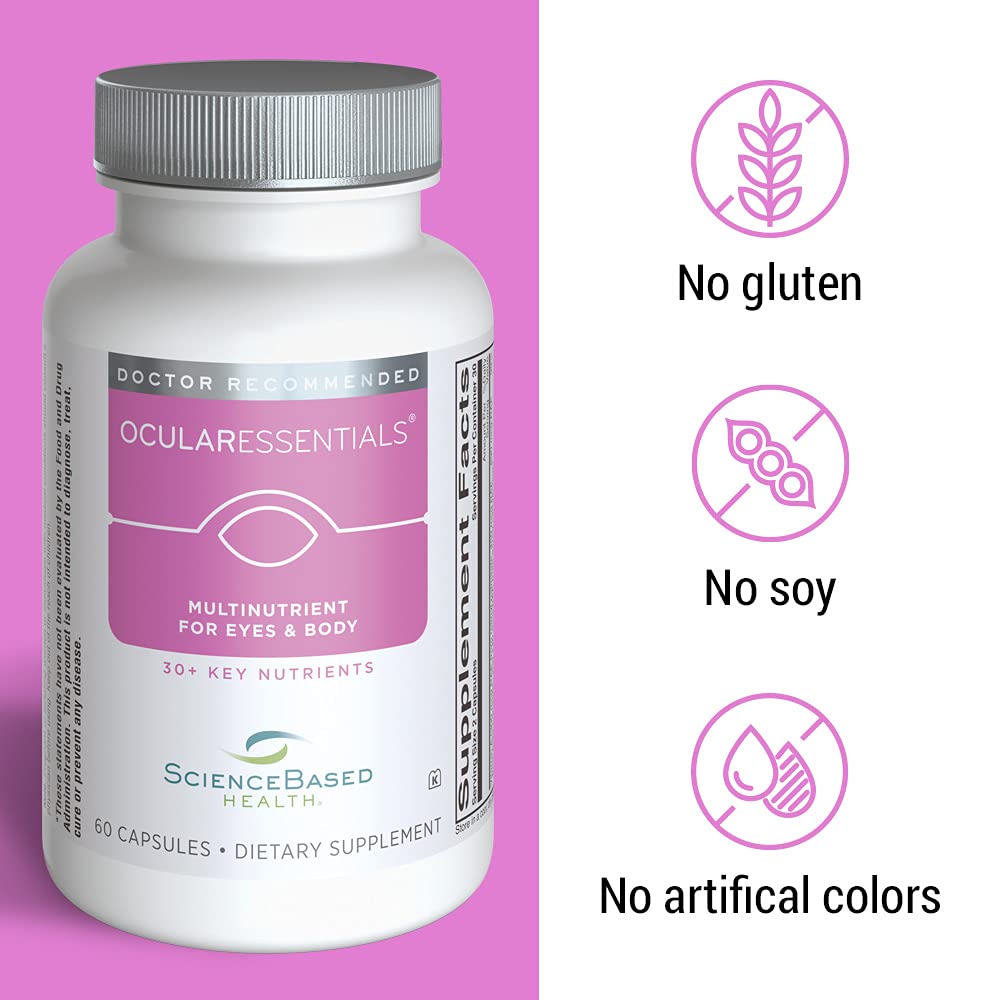 Foto 6 | Suplemento Sciencebased Health Ocular Essentials 60 Cápsulas - Venta Internacional.