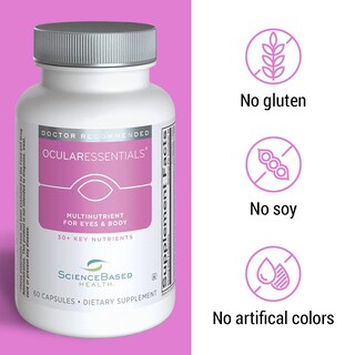 Foto 6 | Suplemento Sciencebased Health Ocular Essentials 60 Cápsulas - Venta Internacional.