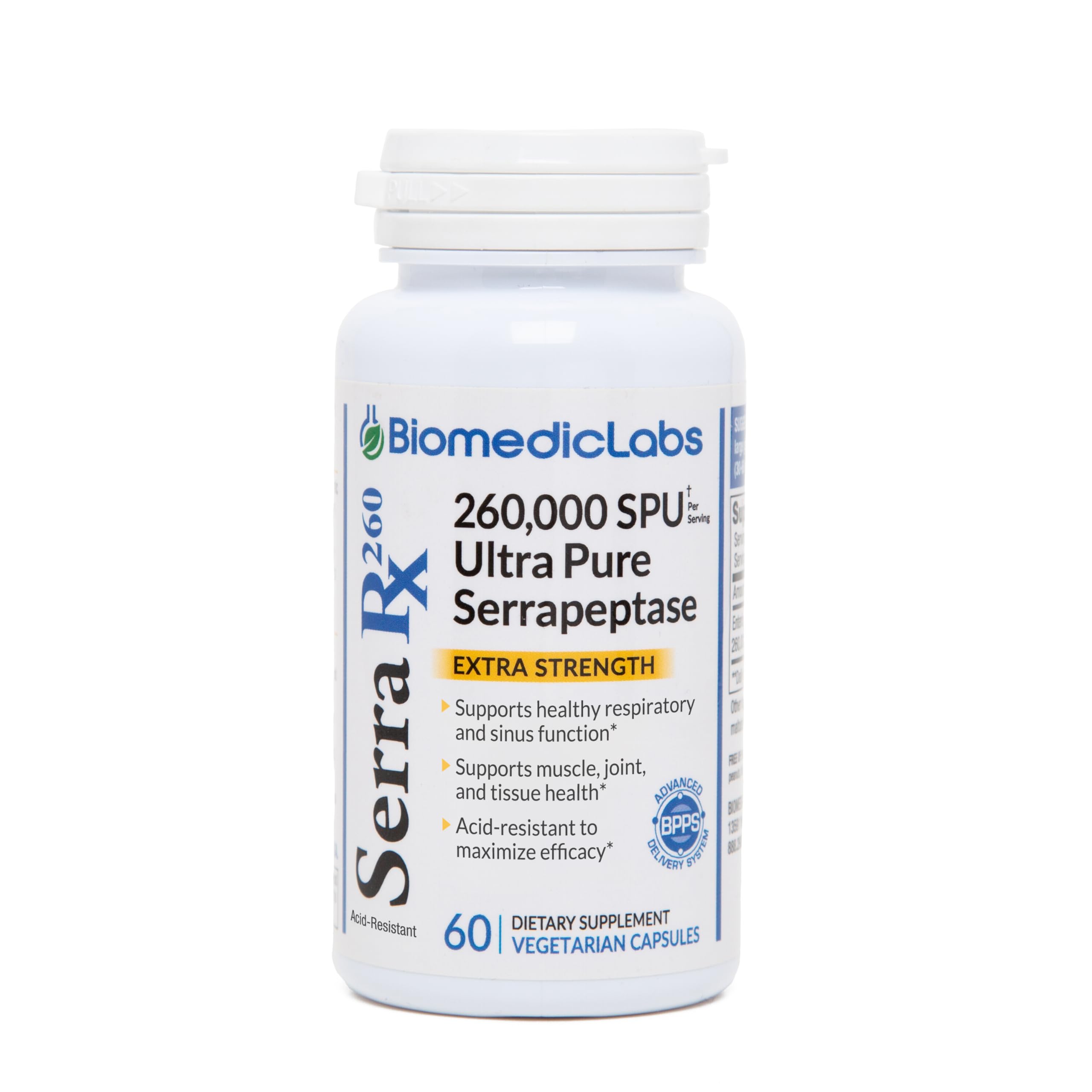 Foto 1 | Suplemento Biomedic Labs Rx Serra-rx 260.000 Su De Serrapeptasa - Venta Internacional.