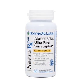 Foto 1 | Suplemento Biomedic Labs Rx Serra-rx 260.000 Su De Serrapeptasa - Venta Internacional.