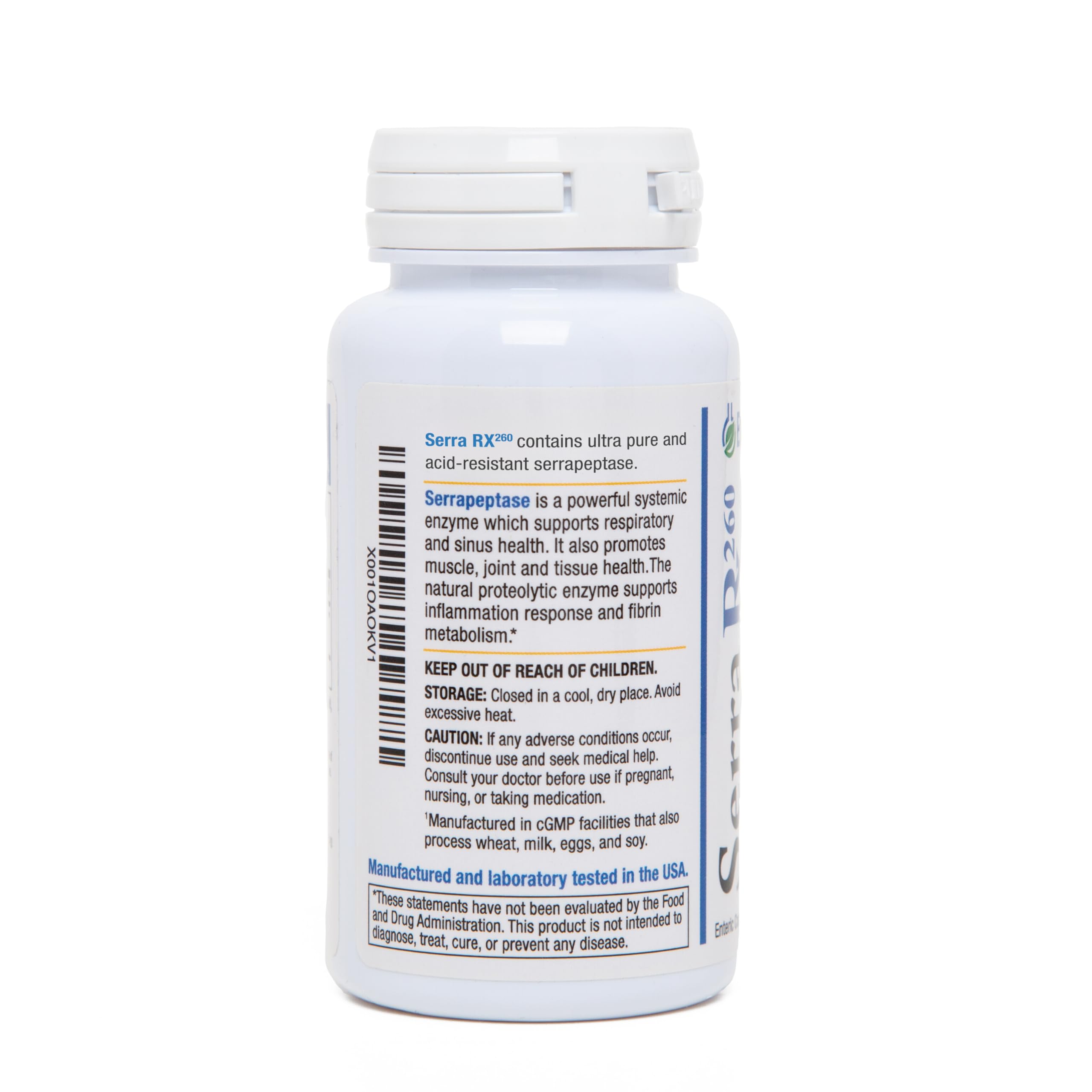 Foto 3 | Suplemento Biomedic Labs Rx Serra-rx 260.000 Su De Serrapeptasa - Venta Internacional.
