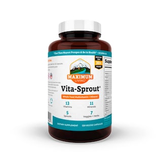 Foto 1 | Suplemento Maximum Living Vita-sprout Whole-food 120 Cápsulas - Venta Internacional.