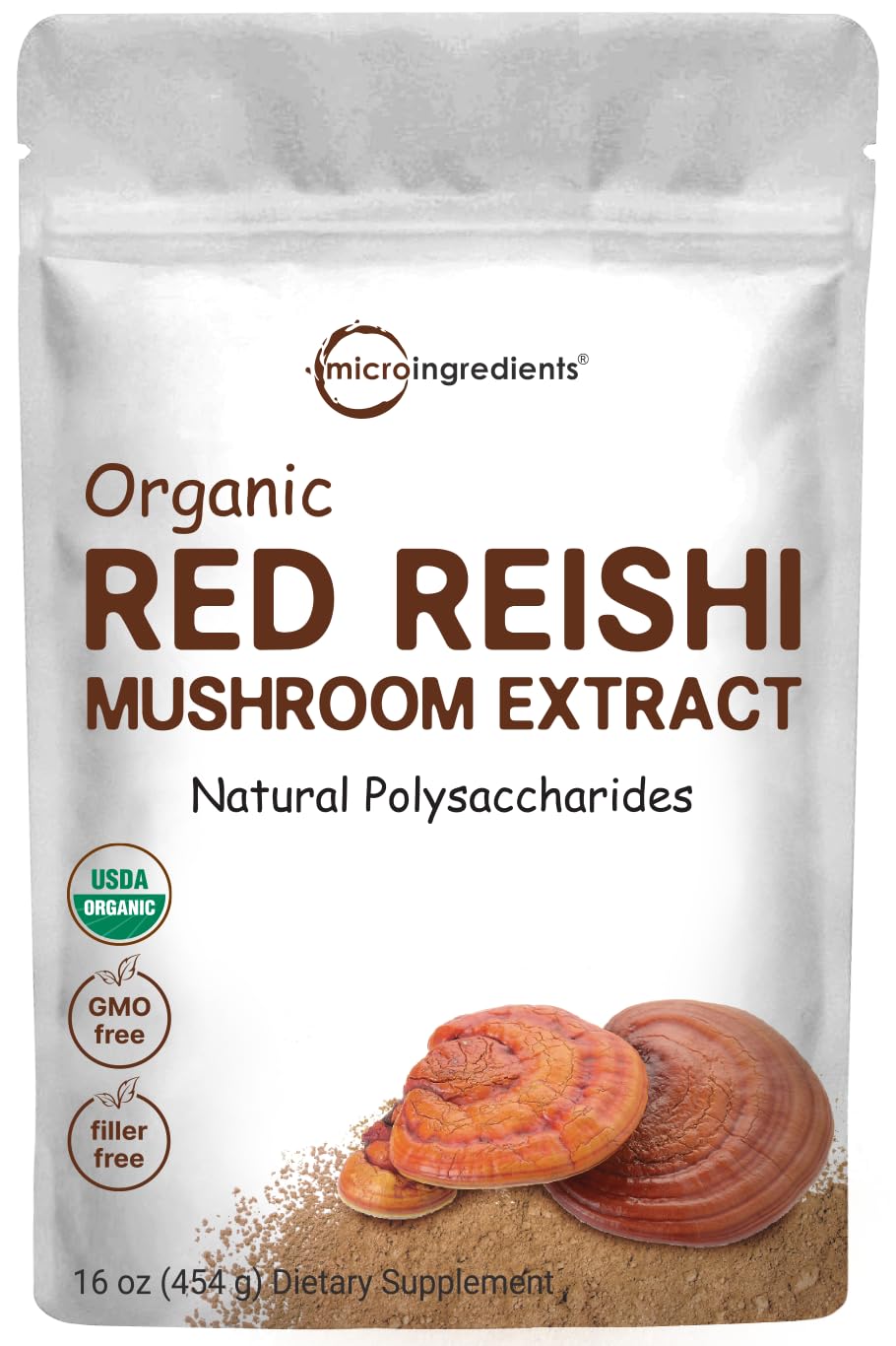 Foto 2 pulgar | Suplemento De Microingredientes Con Hongos Reishi Orgánicos, 454 Ml - Venta Internacional.