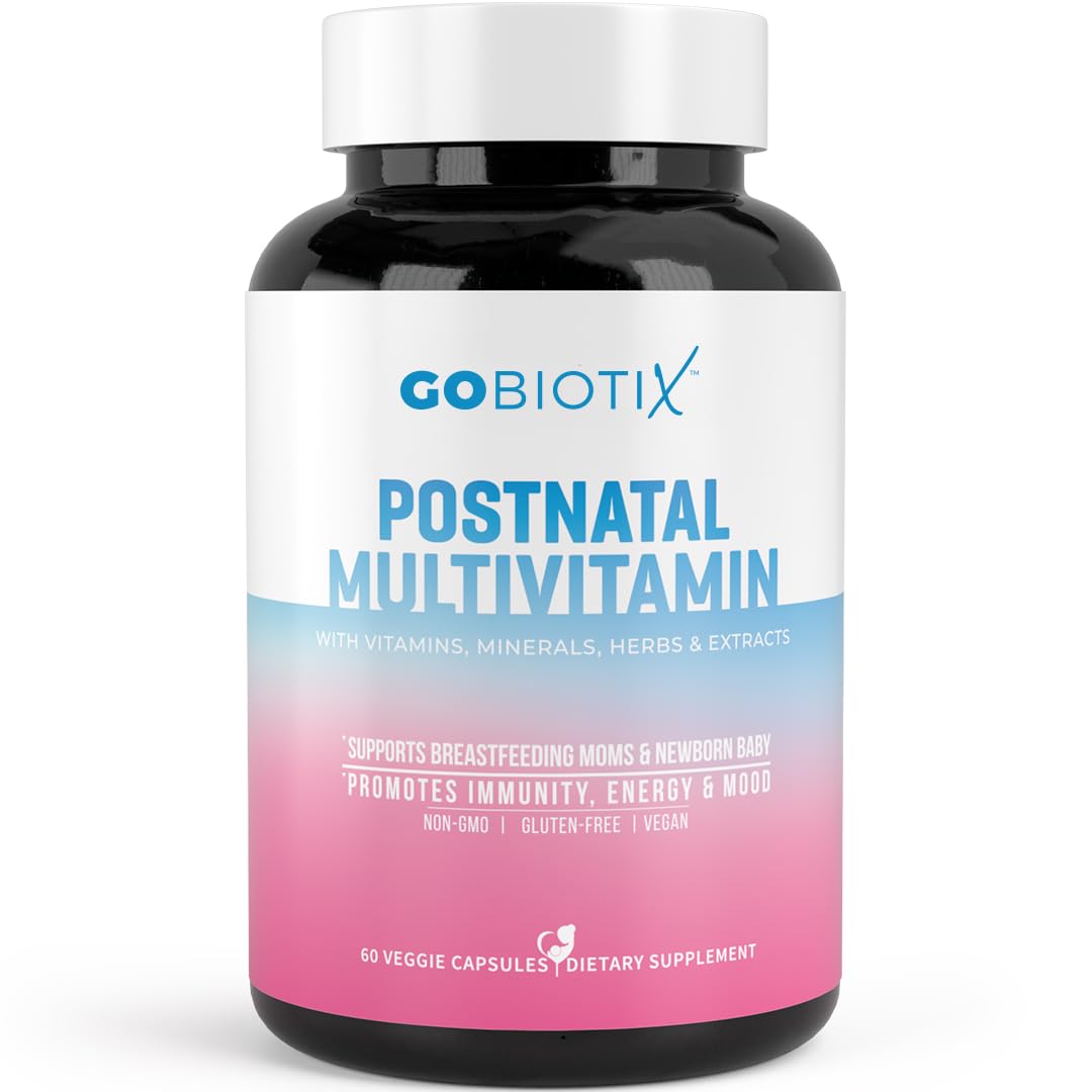 Foto 2 pulgar | Suplemento Gobiotix Vitaminas Posnatales 60 Cápsulas Para Amamantar - Venta Internacional.