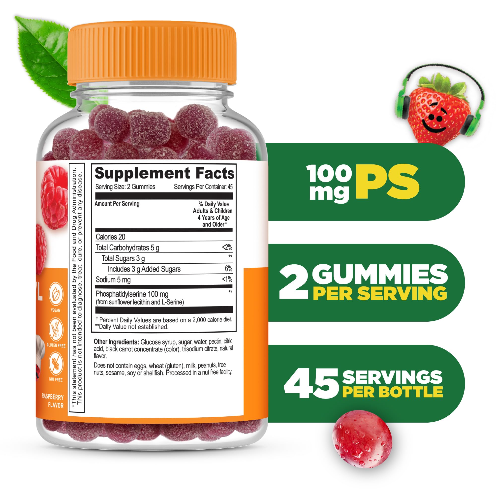 Foto 3 pulgar | Suplemento Lifeable Fosfatidilserina (ps100) Kids 100 Mg - Venta Internacional.