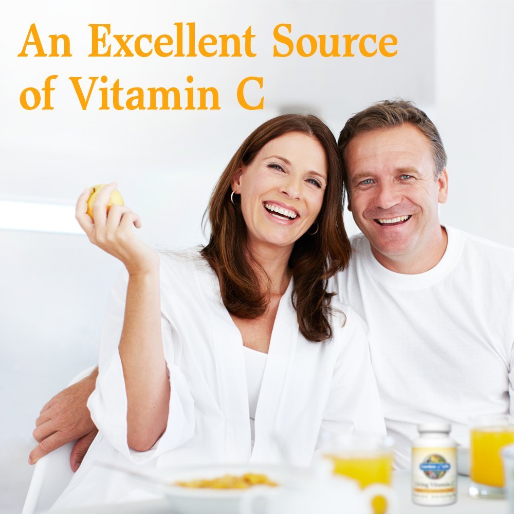 Foto 3 pulgar | Suplemento Garden Of Life Living Vitamina C 60 Comprimidos - Venta Internacional.