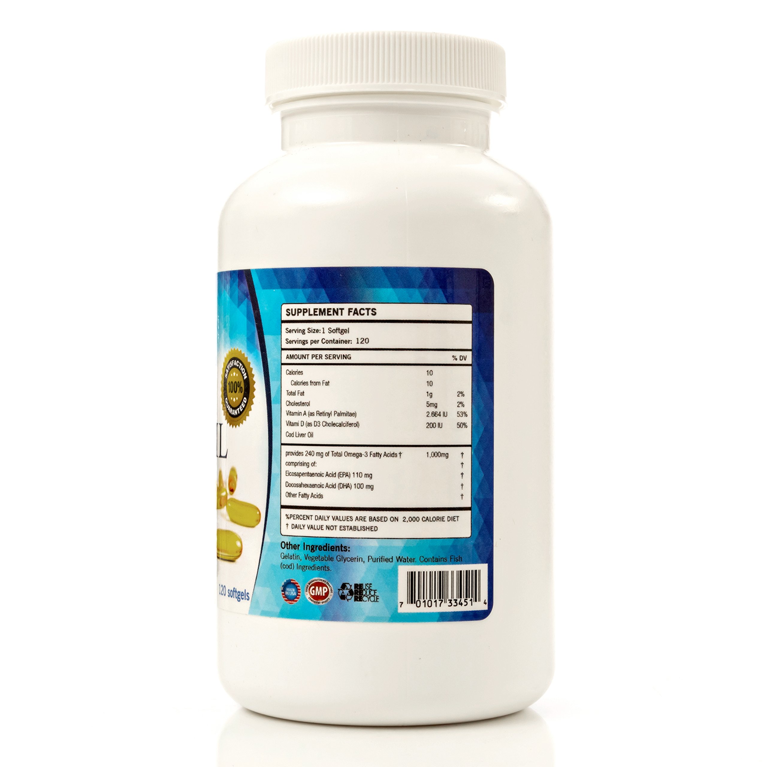 Foto 4 pulgar | Cápsulas De Aceite De Hígado De Bacalao Athelas Neutraceuticals 120 Cápsulas Blandas - Venta Internacional.