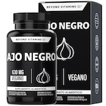 Suplemento Alimenticio Beyond Vitamins Ajo Negro 630mg Con Semilla De Uva 60 Cápsulas