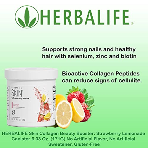 Foto 4 pulgar | Suplemento Herbalife Skin Collagen Beauty Booster Lemonade - Venta Internacional.