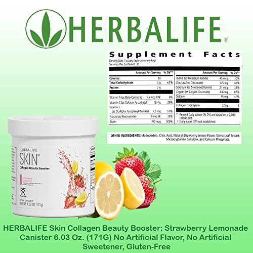 Foto 5 pulgar | Suplemento Herbalife Skin Collagen Beauty Booster Lemonade - Venta Internacional.