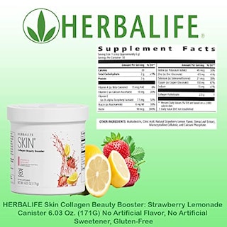 Foto 4 | Suplemento Herbalife Skin Collagen Beauty Booster Lemonade - Venta Internacional.