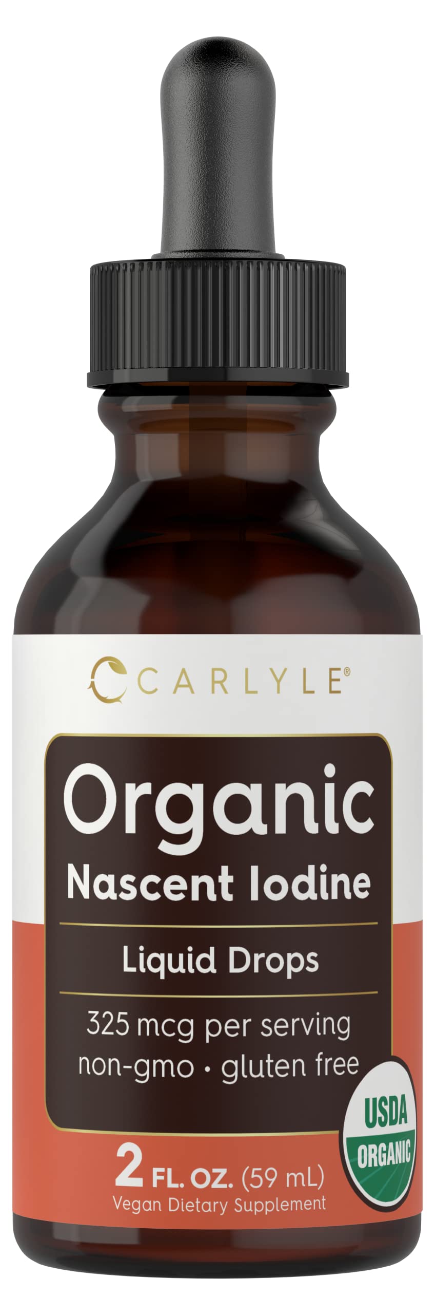 Foto 2 pulgar | Suplemento Líquido Orgánico De Yodo Naciente Carlyle, 60 Ml, Vegano - Venta Internacional.