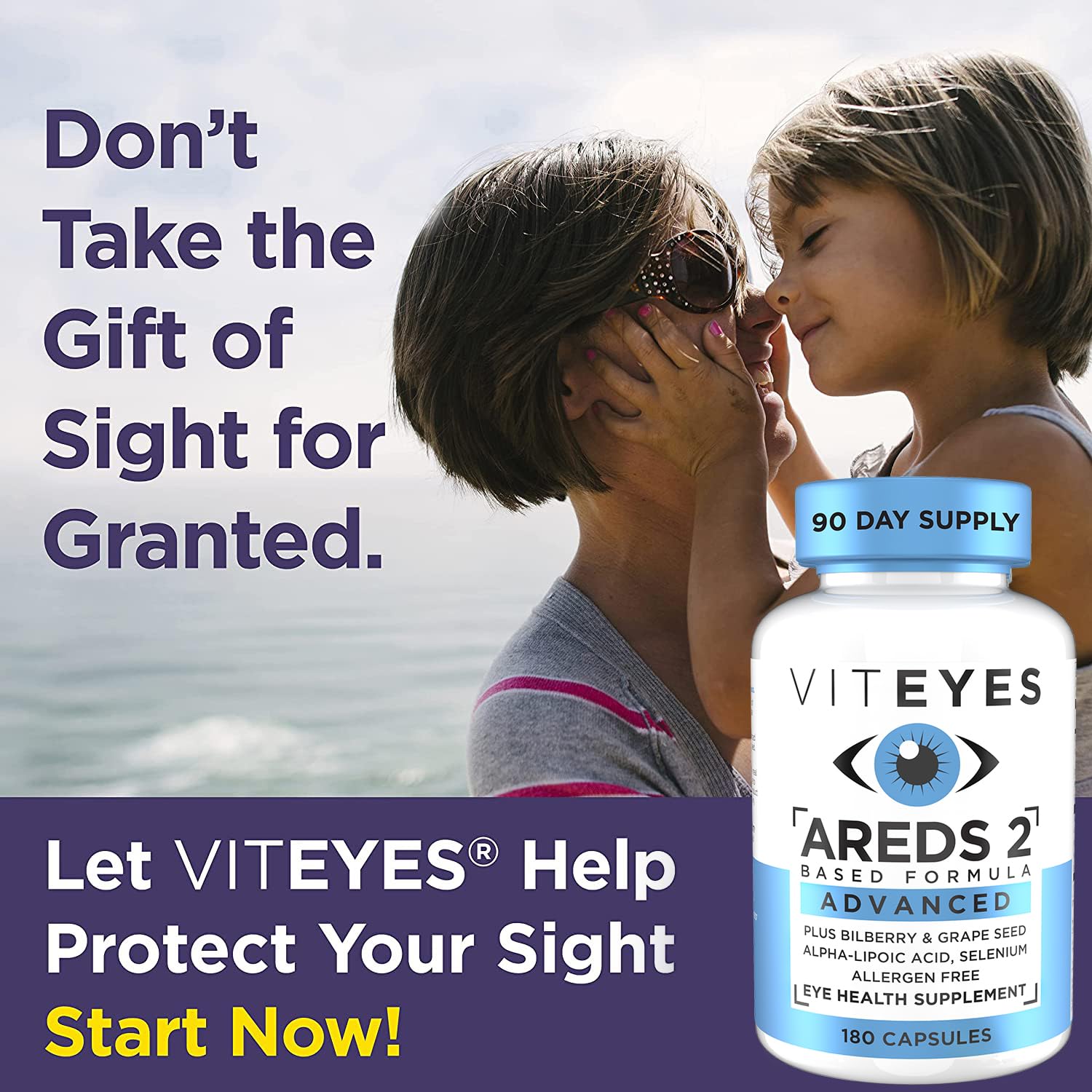 Foto 4 pulgar | Suplemento Viteyes Areds 2 Advanced Macular Support 180 Tabletas - Venta Internacional.