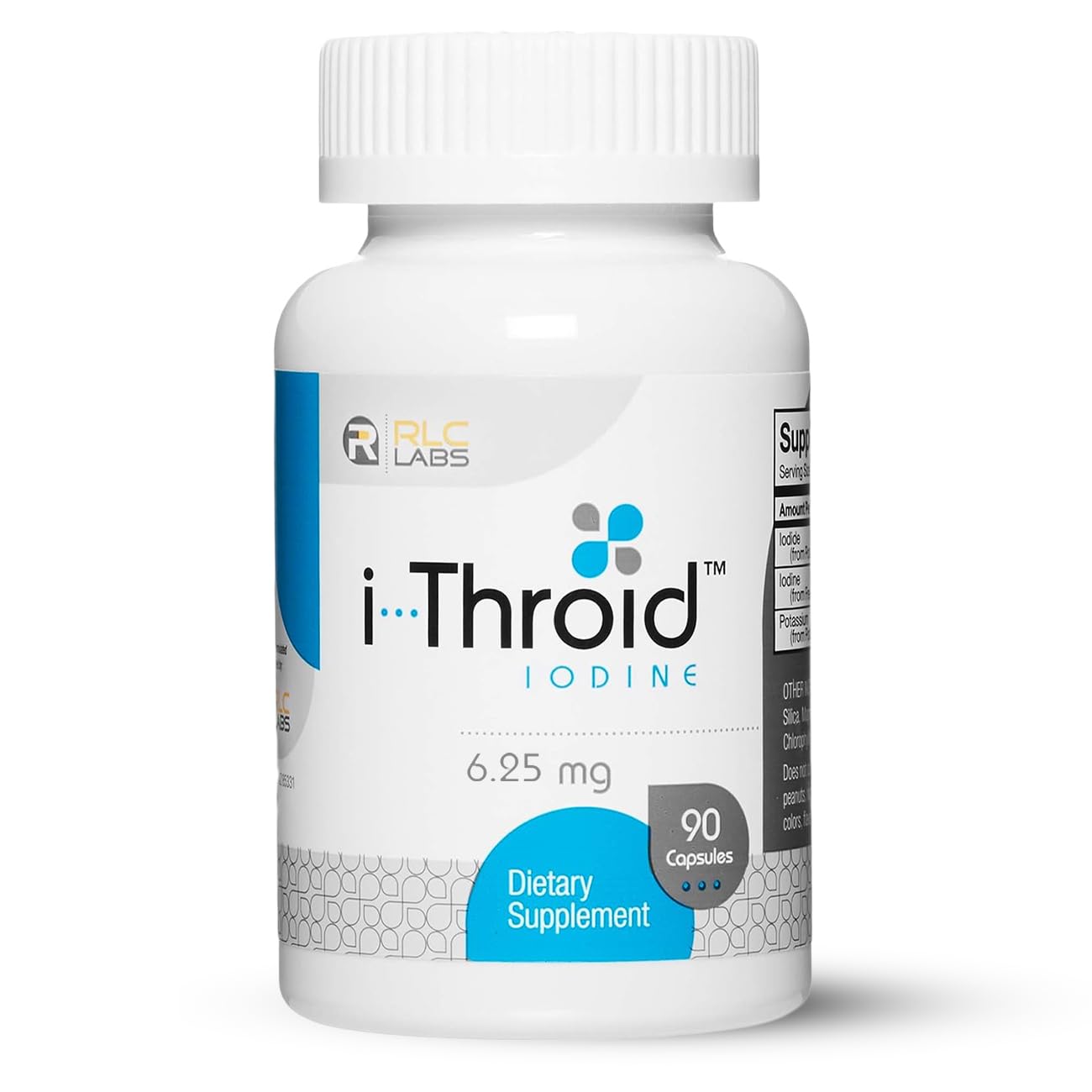 Suplemento I-throid De Rlc Labs De 6,25 Mg Para Una Tiroides Saludable - Venta Internacional.