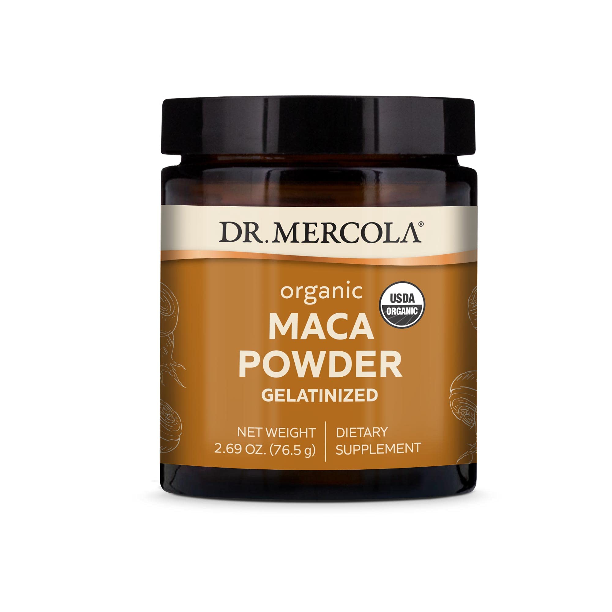 Foto 2 pulgar | Suplemento Dr. Mercola Maca Orgánica En Polvo Gelatinizada 80 Ml - Venta Internacional.