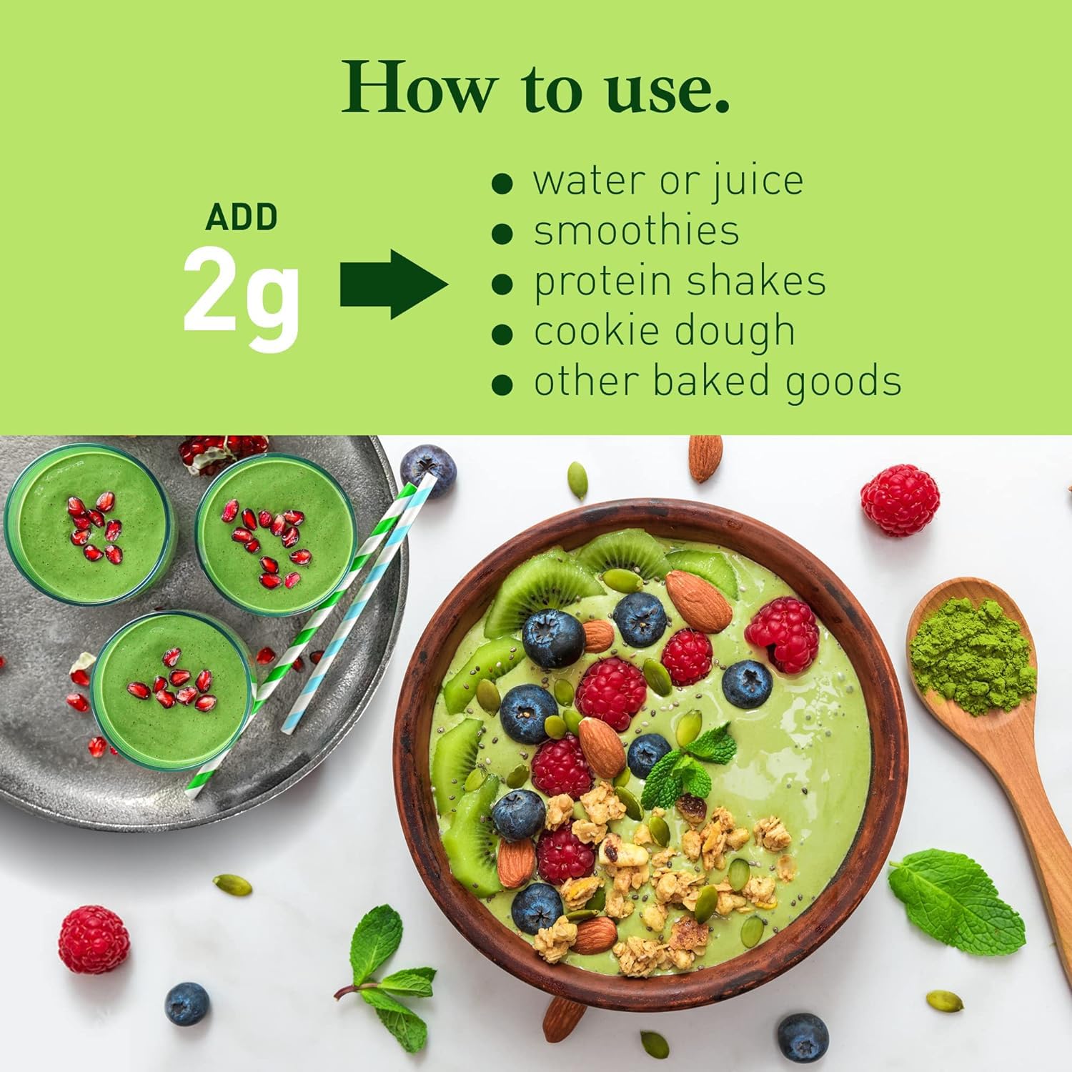 Foto 6 pulgar | Chlorella Spirulina En Polvo Good Natured Organic 200 G - Venta Internacional.