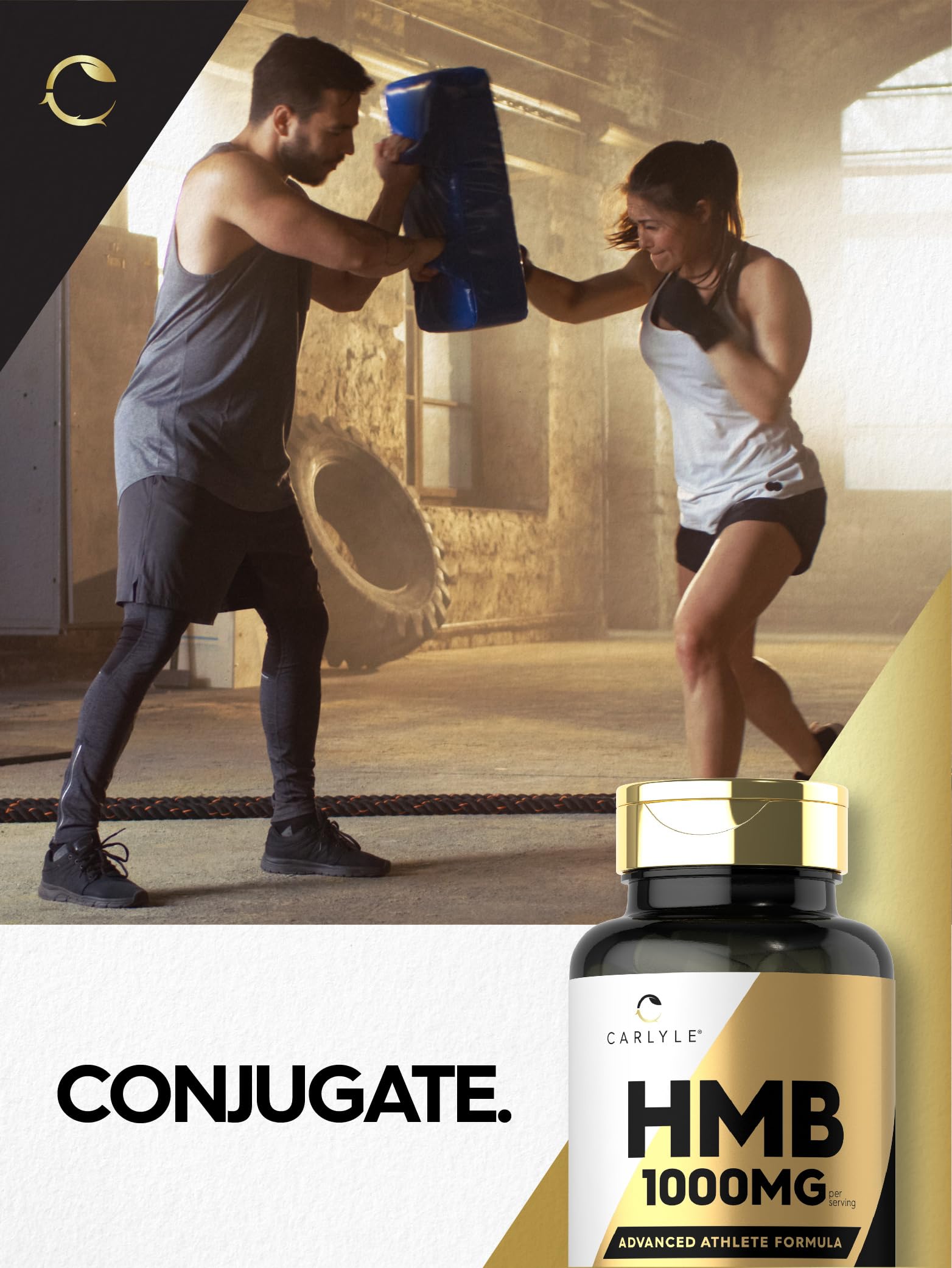 Foto 6 | Suplemento Carlyle Hmb 1000 Mg 120 Cápsulas Sin Ogm Sin Gluten - Venta Internacional.